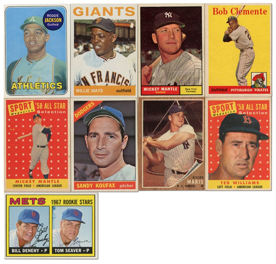 Sports and Non Sports Cards - The Rick Rosen Collection – Sets, Stars, Mets, and much more (1,000+ cards)