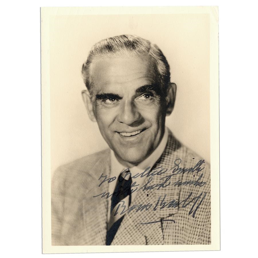 The R.T. Collection - Boris Karloff Signed Photograph