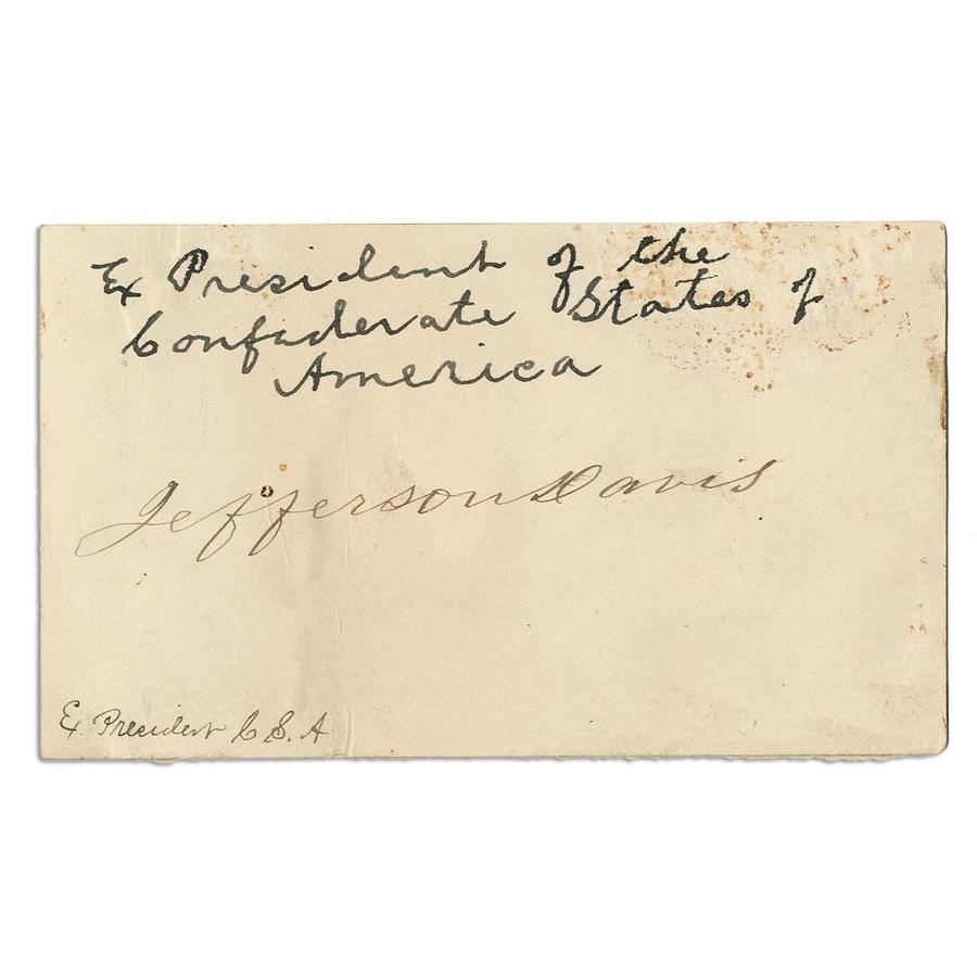 The R.T. Collection - Jefferson Davis Signature