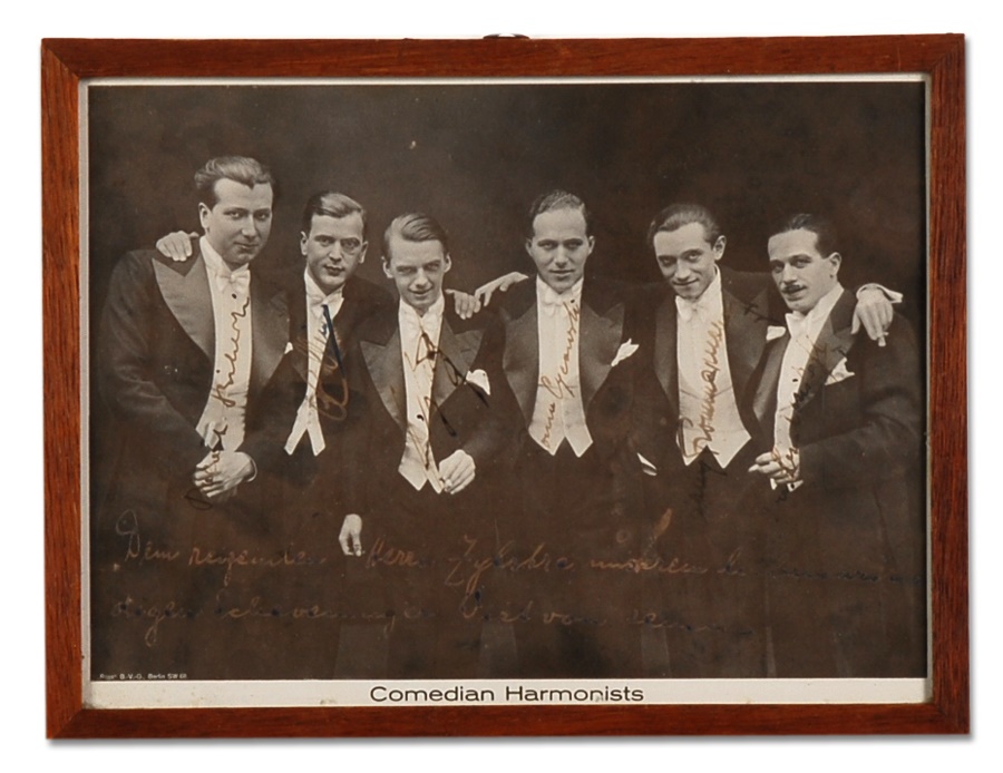 The R.T. Collection - The Comedian Harmonists Signed Photo