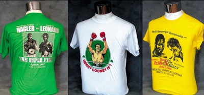 Muhammad Ali & Boxing - 1970's-80's Event Staff T-Shirts