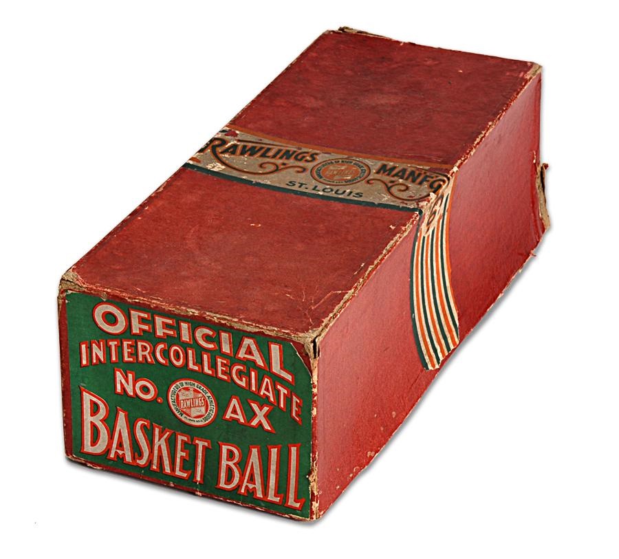 - Early 1900s Rawlings Basketball Original Box