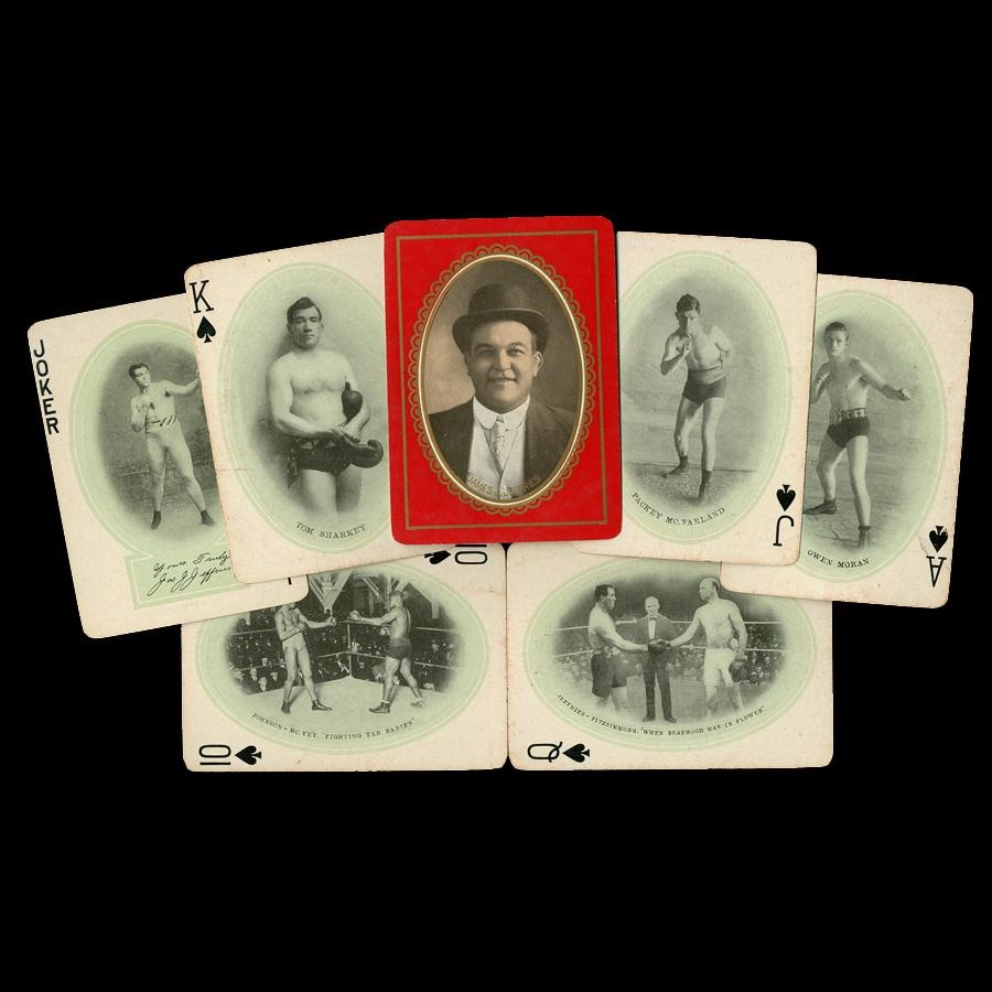 - James J. Jeffries Deck of Playing Cards In The Box