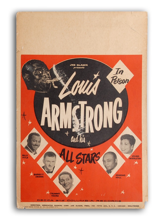 Early 1960s Louis Armstrong & His All Stars