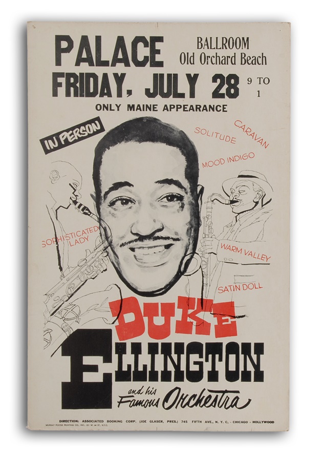 Rock 'n'  Roll - 1961 Duke Ellington & His Famous Orchestra Poster