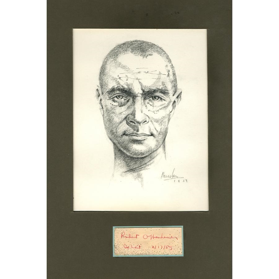 The R.T. Collection - Robert Oppenheimer Signature Display