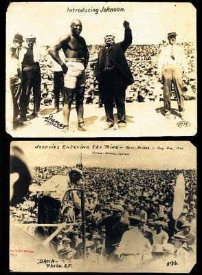 Muhammad Ali & Boxing - 1915 Johnson vs. Jeffries Photograph Collection by Dana (10)