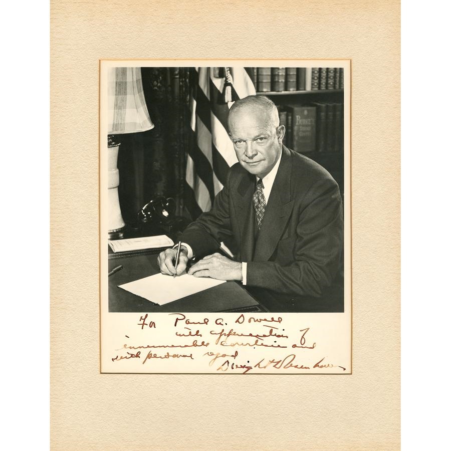 - Dwight Eisenhower Signed Photo