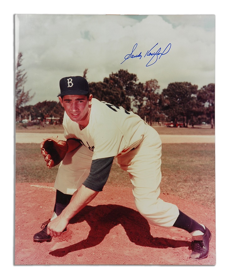 The R.T. Collection - Sandy Koufax Signed Oversized Photo