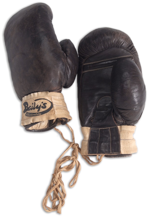 Randy Turpin Fight Worn Autographed Gloves