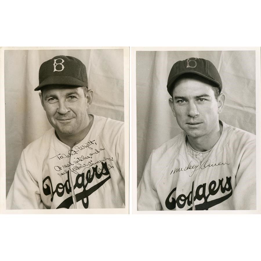 1946 Brooklyn Dodgers Team Signed Baseball.  Baseball, Lot #42055