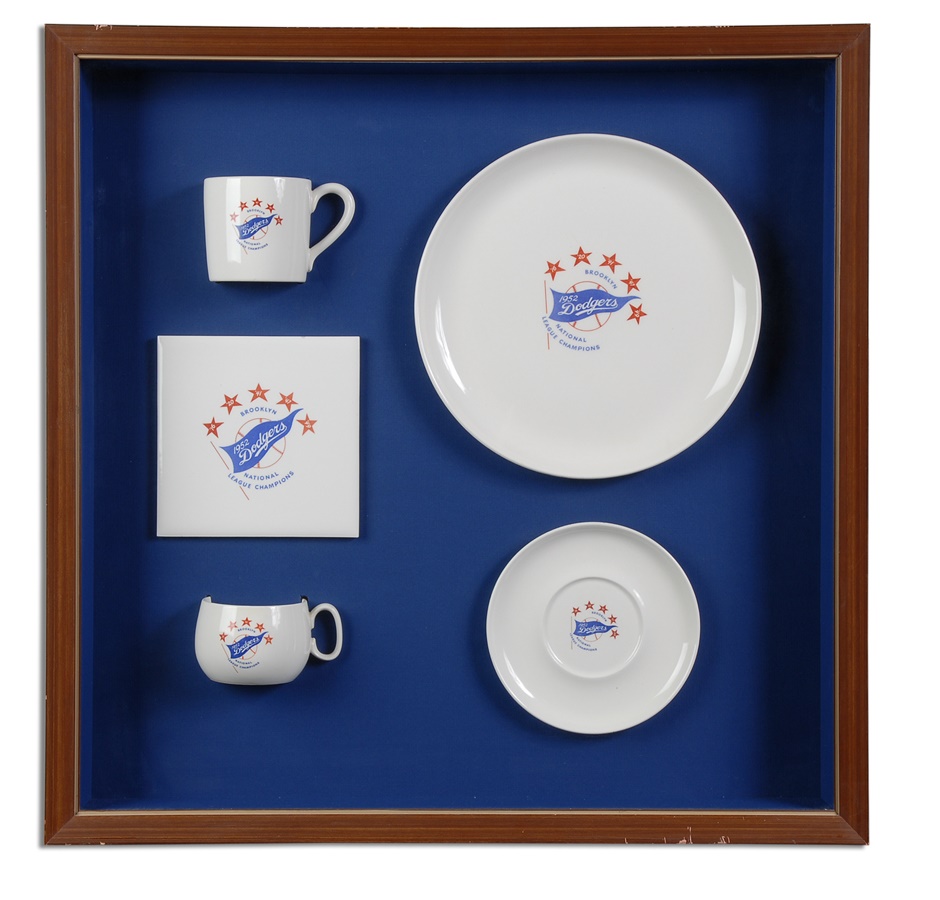 The Sal LaRocca Collection - 1952 Brooklyn Dodgers China