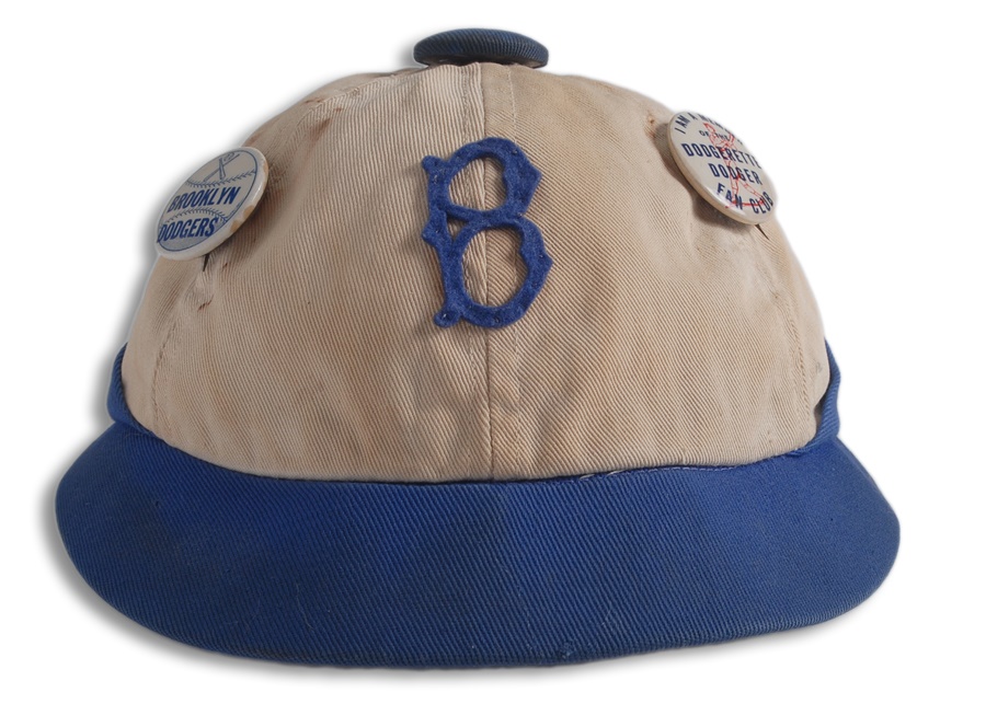 The Sal LaRocca Collection - 1950's Dogerettes Cap with Pins