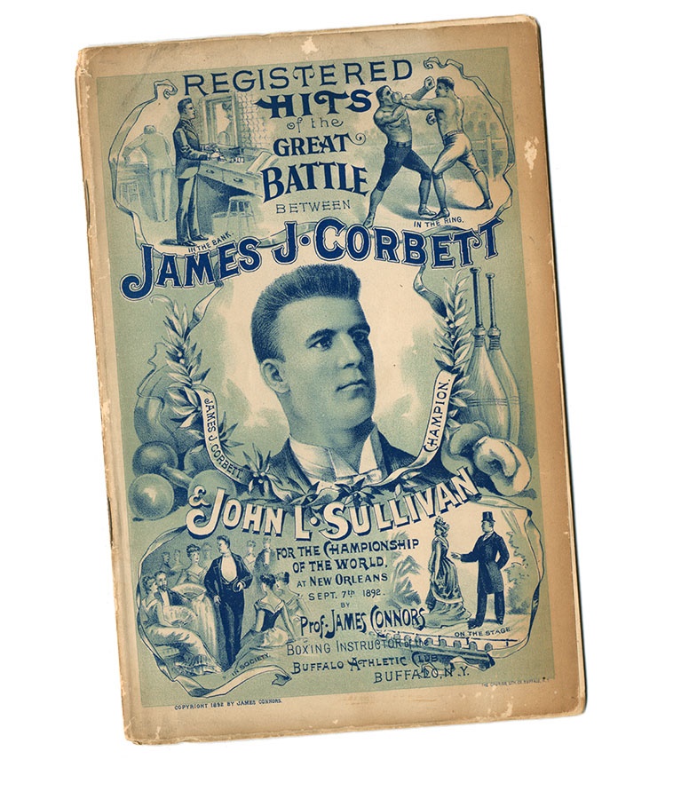The Mark Mausner Boxing Collection - 1892 John L. Sullivan vs. James J. Corbett Collection (3)