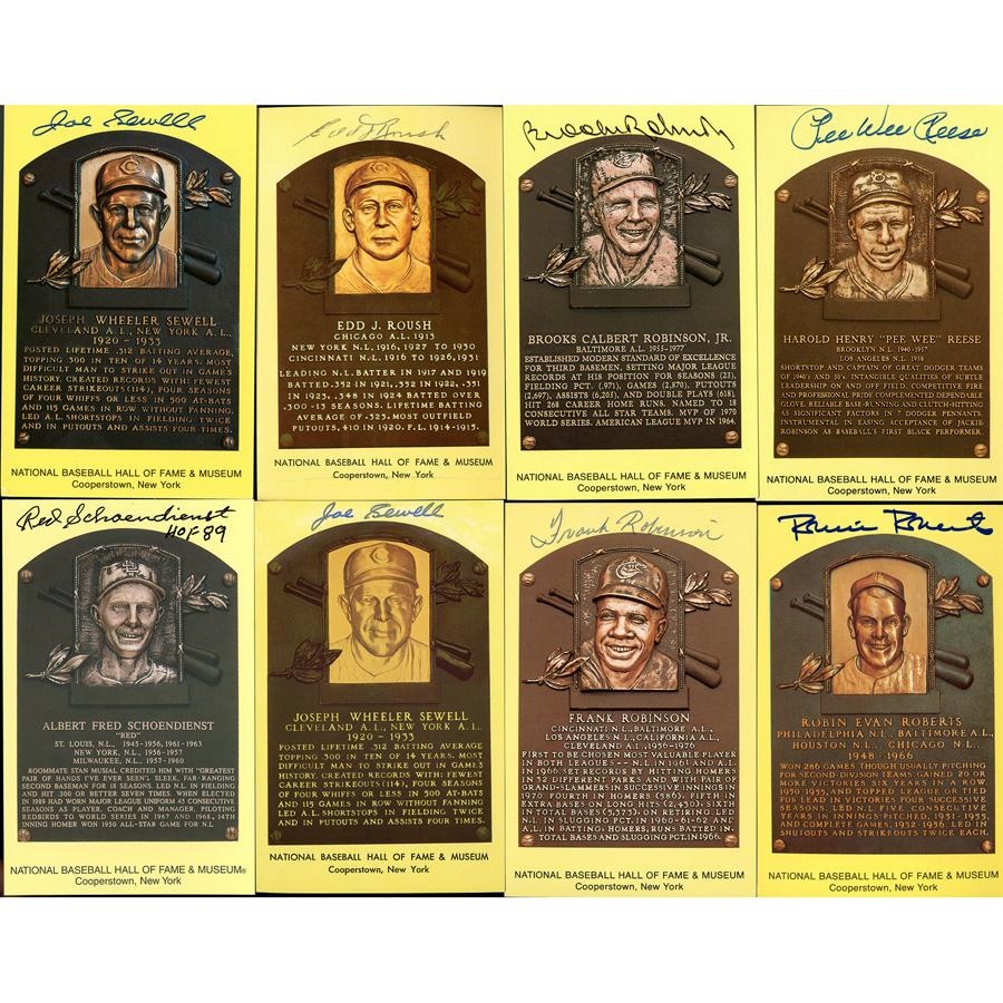 Sports and Non Sports Cards - Autographed HOF Postcard Collection (58 cards with some duplication)