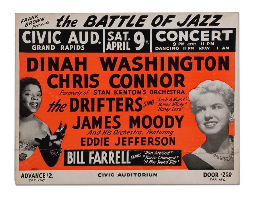 Rock 'n'  Roll - 1955 Battle of Jazz Poster