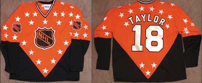 Dave Taylor 1982 NHL All Star Game Worn Jersey