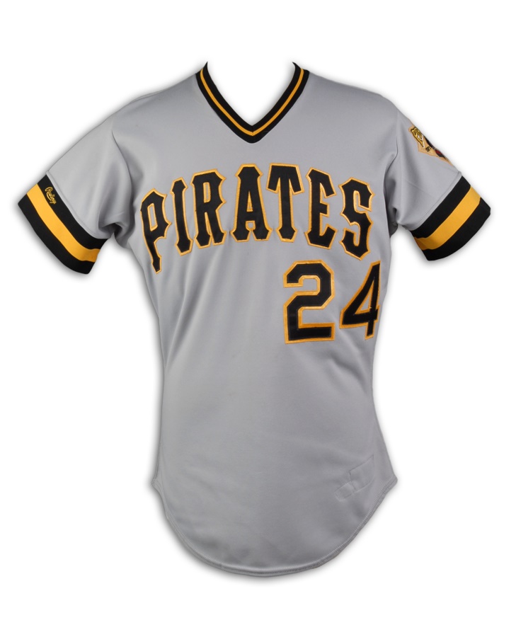 - 1987 Barry Bonds Pittsburgh Pirates Game Worn Jersey