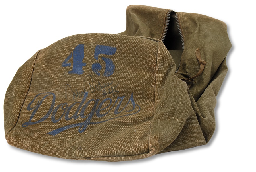 - Johnny Podres Brooklyn Dodgers Equipment Bag