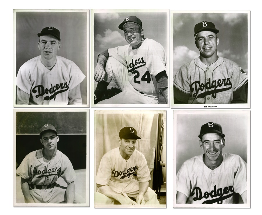 Great Collection of Brooklyn Dodgers Photos Including Many Used In Yearbooks