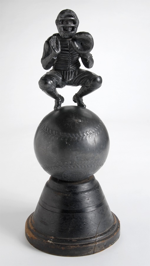 Baseball Memorabilia - Spalding Catcher's Trophy