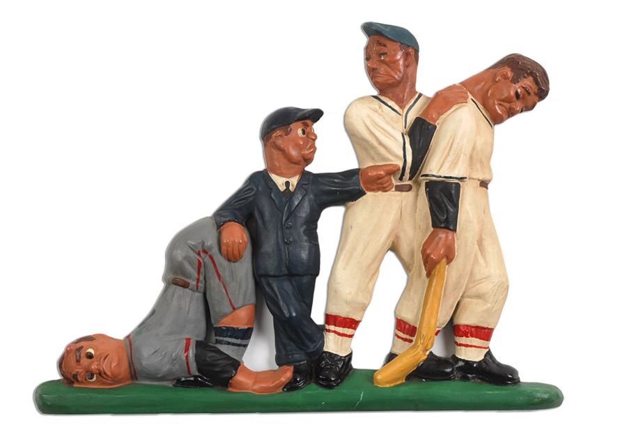 Baseball Memorabilia - Rare Rittgers Baseball Plaque