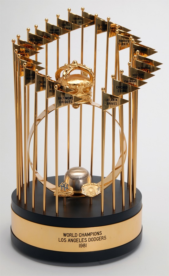 The Sal LaRocca Collection - 1981 Los Angeles Dodgers World Championship Trophy