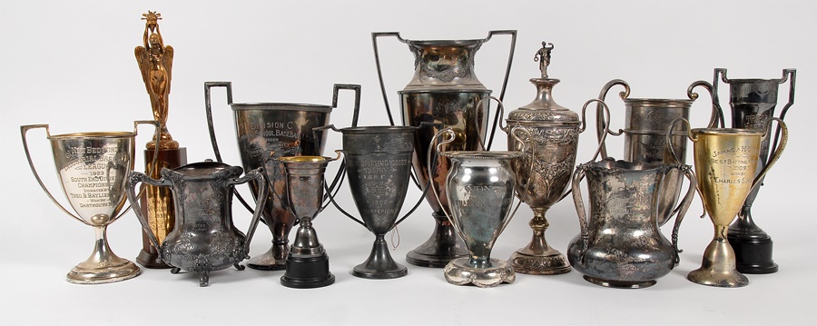 - Early Baseball Trophy Collection (13)