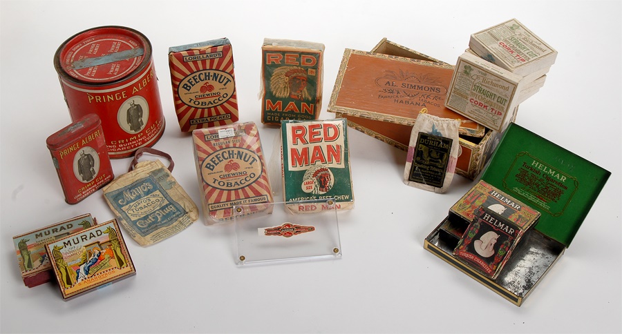 - Baseball and Tobacco Packs, Boxes, and Bags (21)