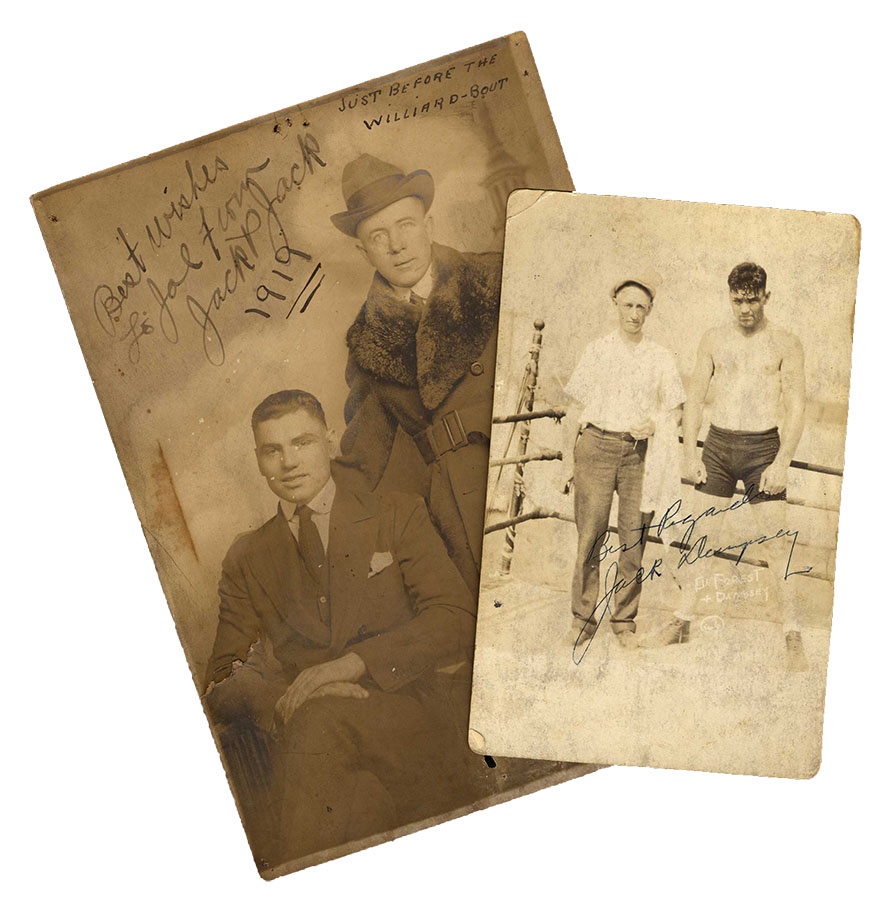 - Dempsey & Willard Autograph Collection (4)