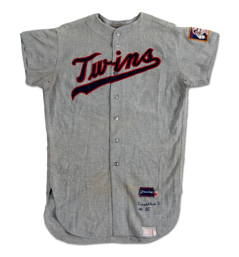The Fred Budde Collection - Zoilo Versalles 1965 Minnesota Twins MVP Game Used Jersey