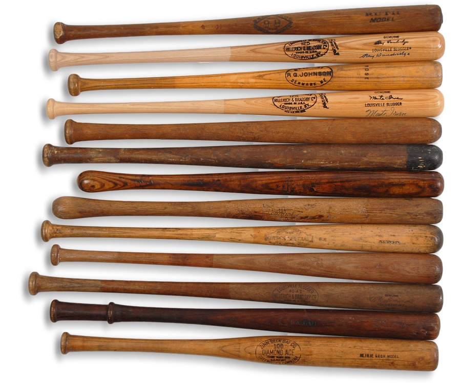 The Fred Budde Collection - Incredible Store Model Bat Collection (46)