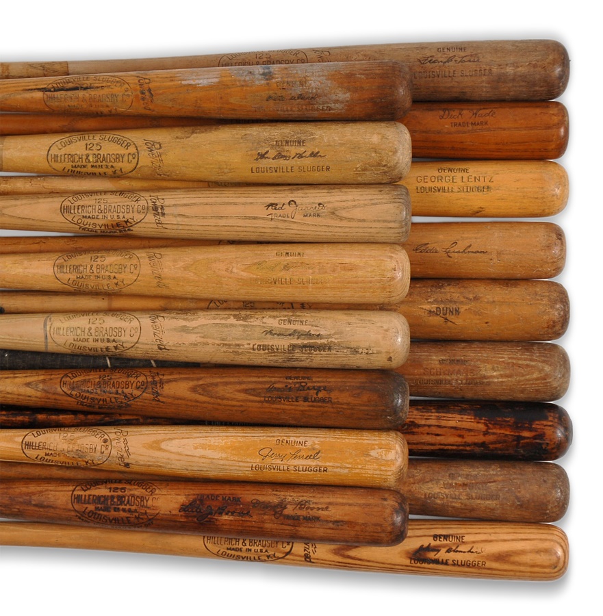 The Fred Budde Collection - Fantastic Game Used Bat Collection