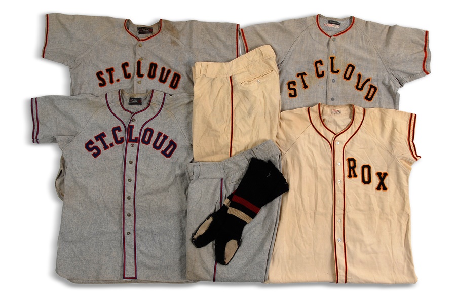 The Fred Budde Collection - St. Cloud Rox Flannel Jerseys (4)