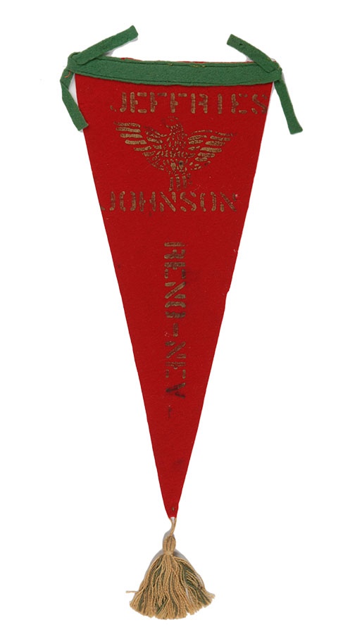 - 1910 Johnson vs. Jeffries Pennant