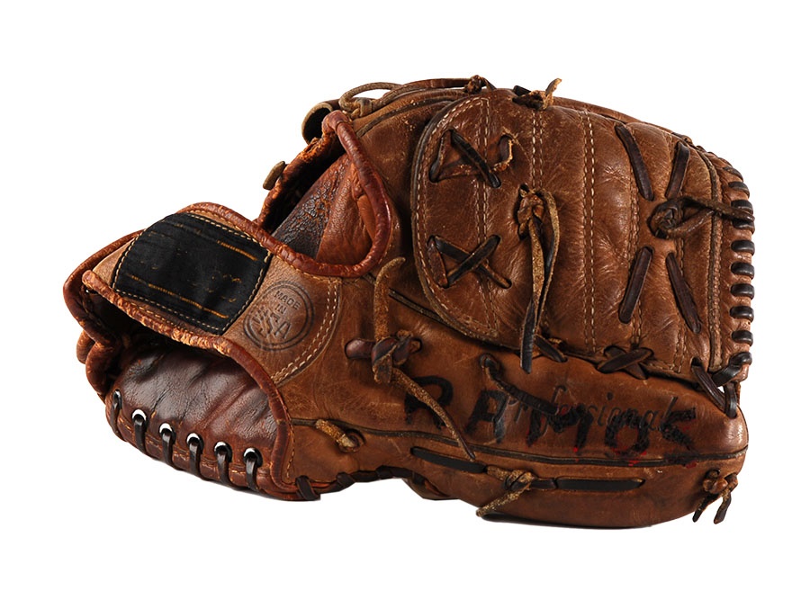 The Fred Budde Collection - Game Winning Glove Used in Twins First Ever Win by Pedro Ramos (1961)