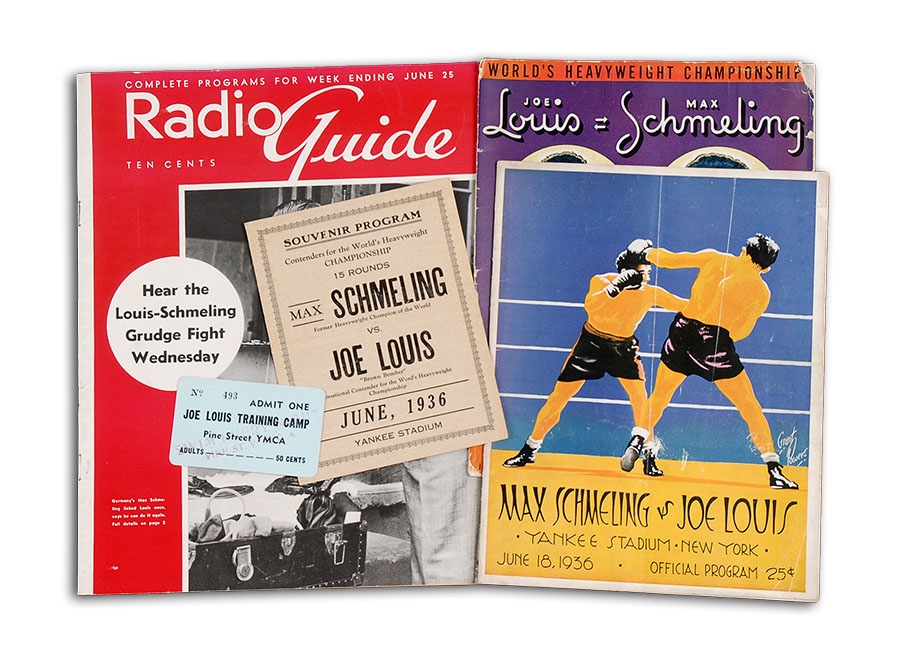 The Mark Mausner Boxing Collection - Louis-Schmeling Program Collection