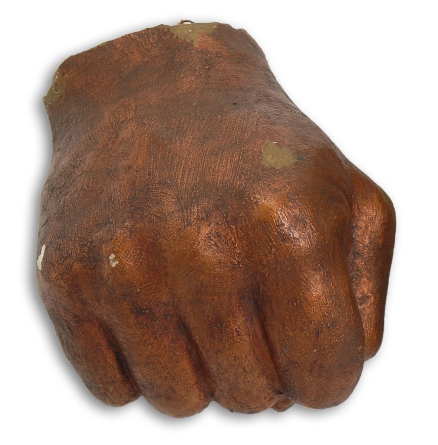 The Mark Mausner Boxing Collection - Gene Tunney Plaster Fist