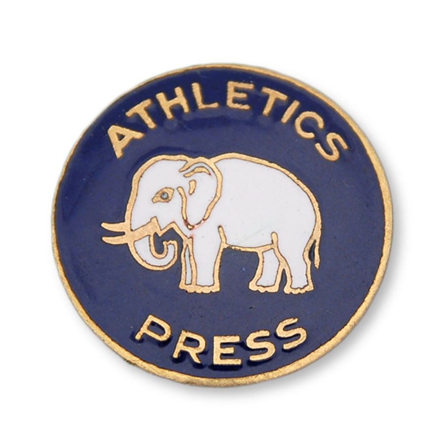 - 1930 Phil A's World Series Press Pin