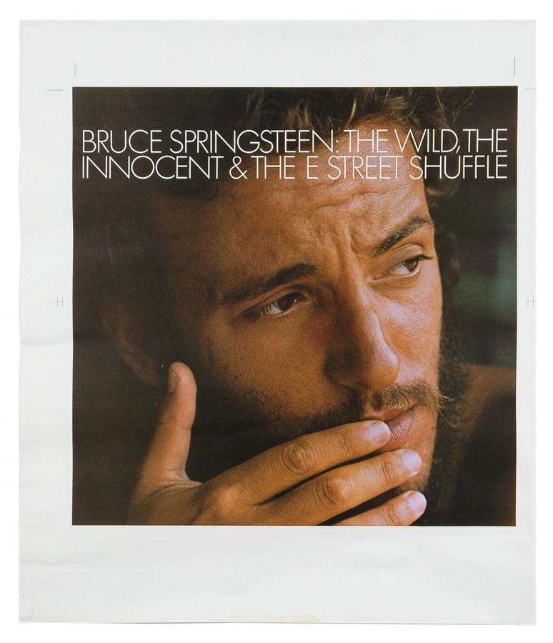 - Promotional Posters to Bruce Springsteen’s First Two Albums (2)