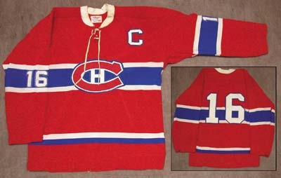 1970's Henri Richard Montreal Canadiens Game Worn Jersey