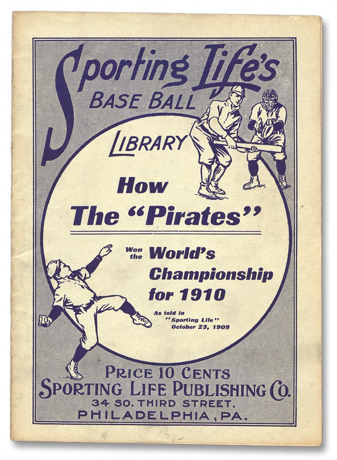 Baseball Memorabilia - 1910 World Series Sporting Life Yearbook