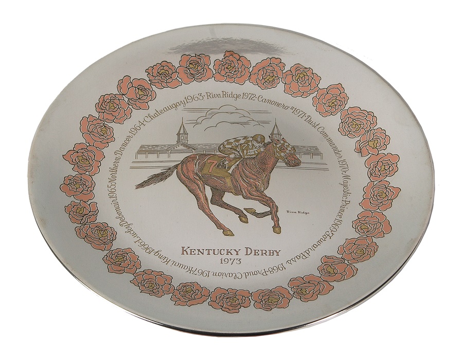 The Gold & Silver Collection - Riva Ridge Derby Plate