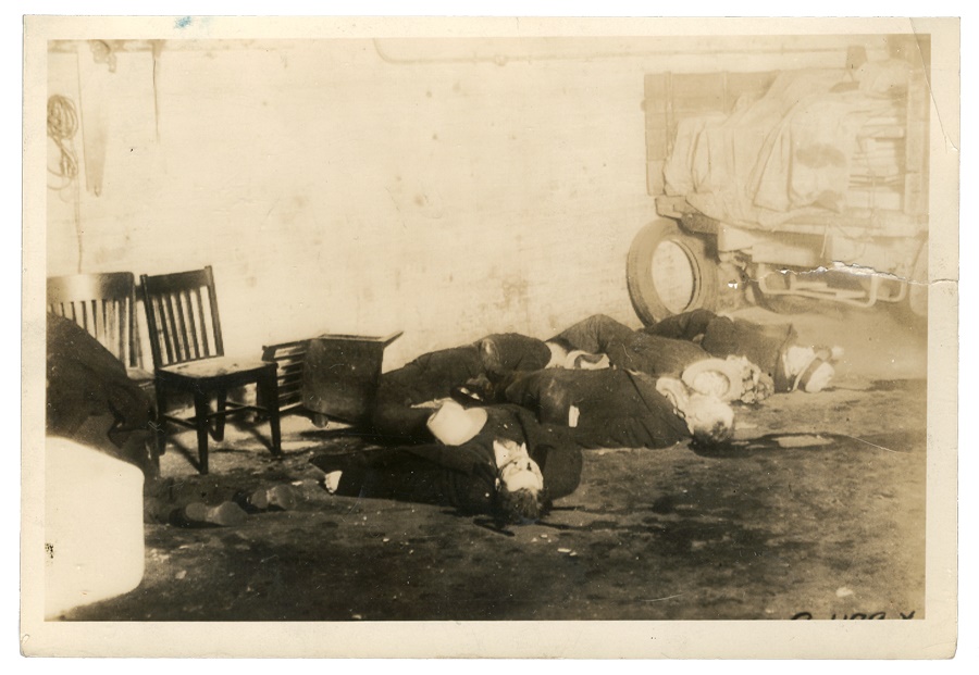 Americana Photographs - Al Capone St. Valentine’s Day Massacre