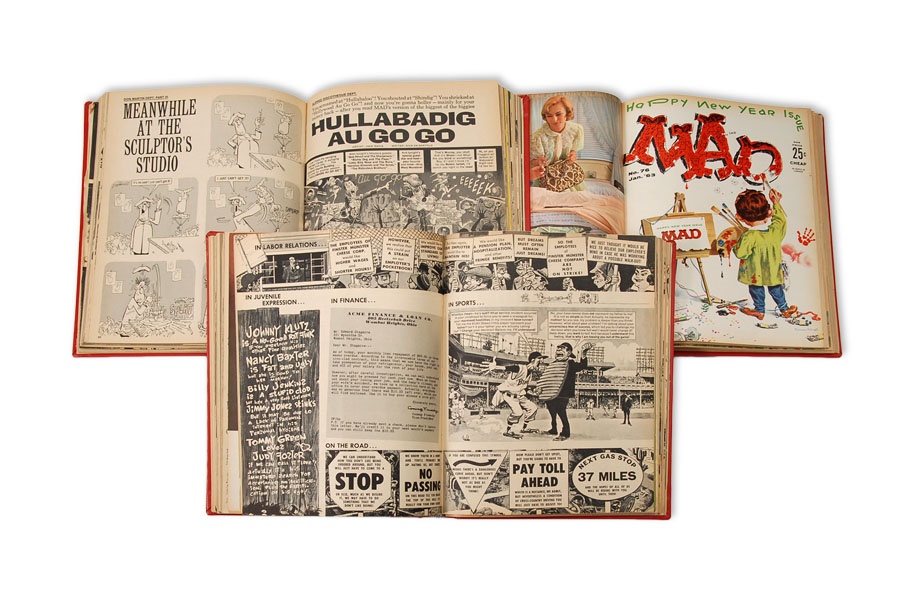 - MAD Magazine Bound Volumes from the Russ Cochran Collection (3)