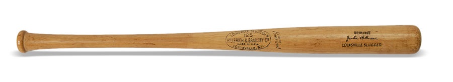 The Sal LaRocca Collection - 1960's Jackie Robinson Game Used Old Timer's Bat
