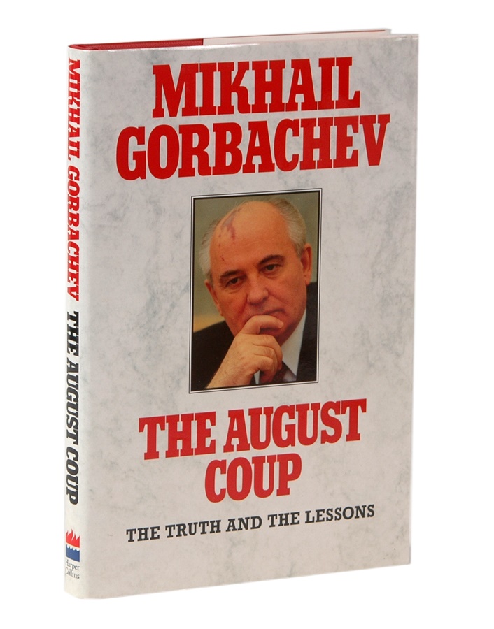 - Mikhail Gorbachev Signed Book