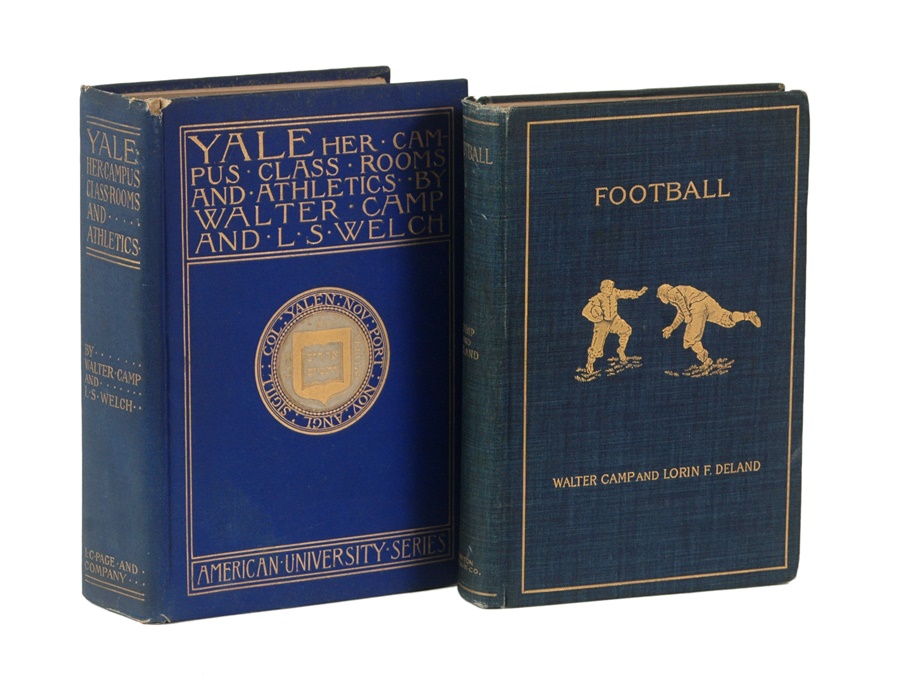 - Two 1890s Walter Camp Football Books