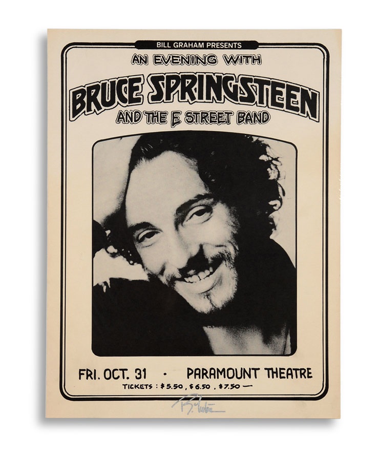 Rock 'n'  Roll - Bruce Springsteen Concert Posters by R. Tuten (4)