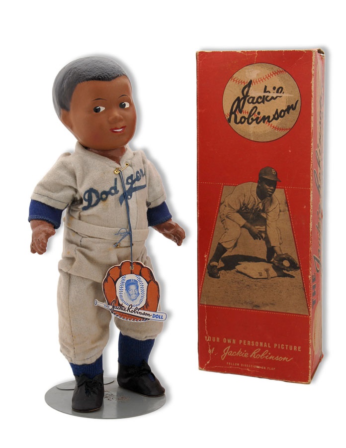 The Sal LaRocca Collection - 1950 Jackie Robinson Doll in Original Box